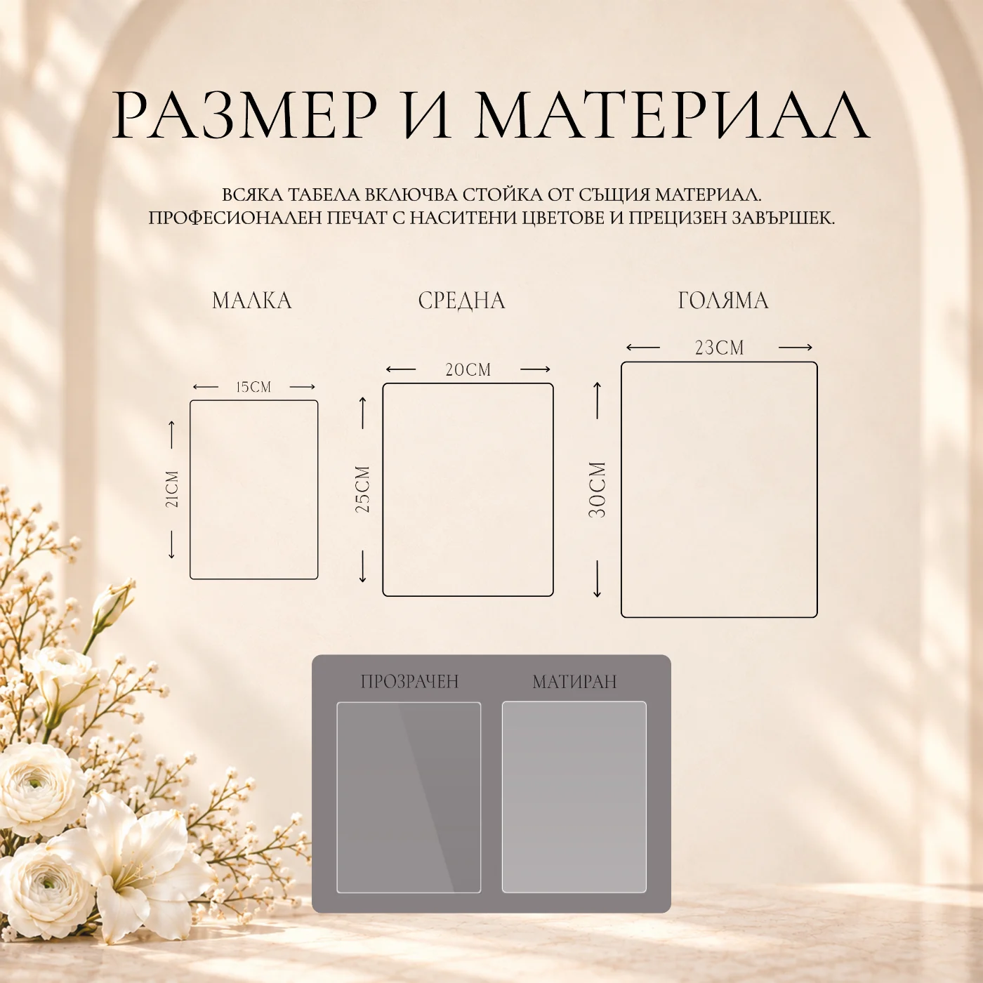 Акрилна табела „Сватбен бар“ – меню за напитки с ръкописен шрифт – снимка 3